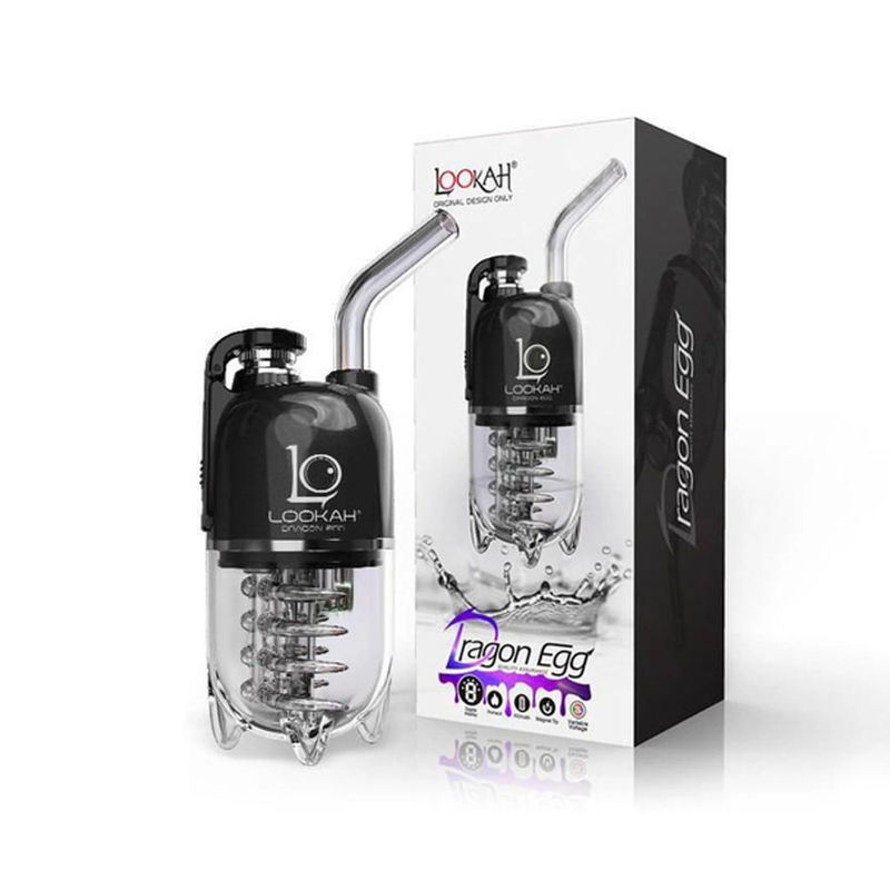 Lookah Dragon Egg Electric Dab Rig ? - Color:Black