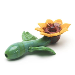 Empire Glassworks Sunflower Sherlock Hand Pipe ?