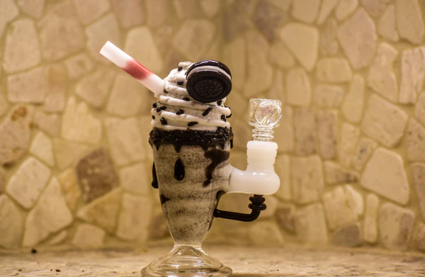 Empire Glassworks Chocolate Cookie Sundae Bong