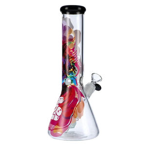 Rock Legends Jimi Hendrix Purple Haze 12” Glass Beaker Bong