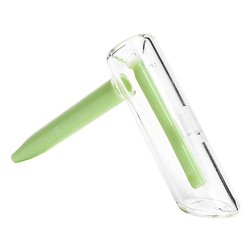 Snoop Dogg Pounds Lightship Bubbler - Color:Milky Green