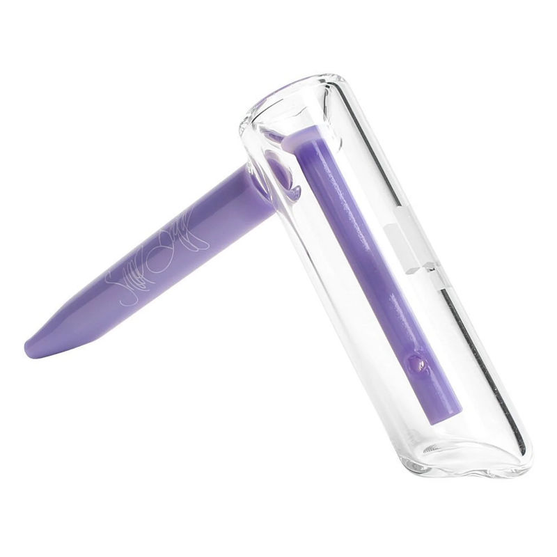 Snoop Dogg Pounds Lightship Bubbler - Color:Milky Purple