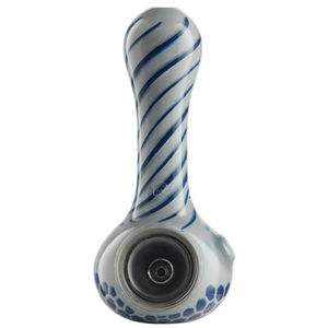 Eyce Oraflex Honeycomb Hand Pipe - Color:Gray & Blue