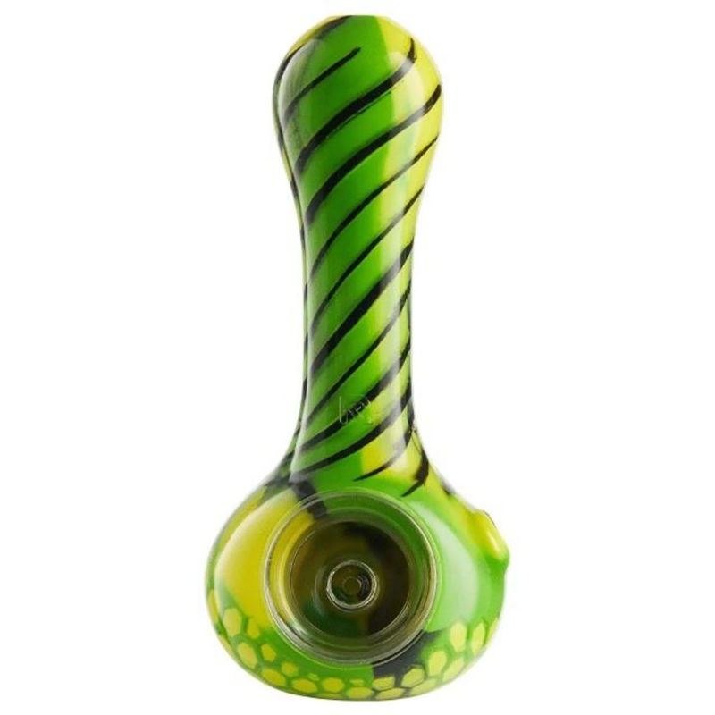 Eyce Oraflex Honeycomb Hand Pipe - Color:Jamaica w. Black & Yellow