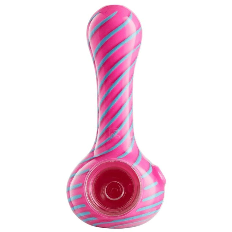 Eyce Oraflex Spiral Hand Pipe - Color:Pink & Blue