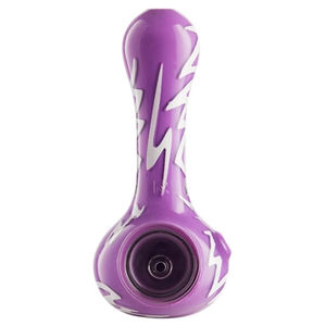 Eyce Oraflex Switchback Hand Pipe - Color:Purple & White