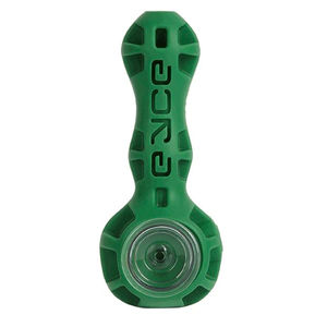 Eyce Indestructible Silicone Spoon Pipe - Color:Dark Green