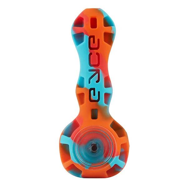 Eyce Indestructible Silicone Spoon Pipe - Color:Fuego