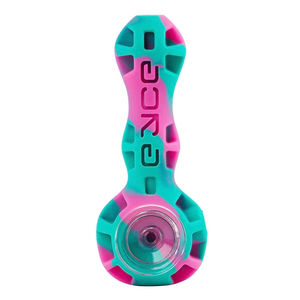 Eyce Indestructible Silicone Spoon Pipe - Color:Coral Reef
