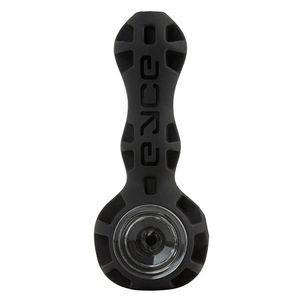 Eyce Indestructible Silicone Spoon Pipe - Color:Black