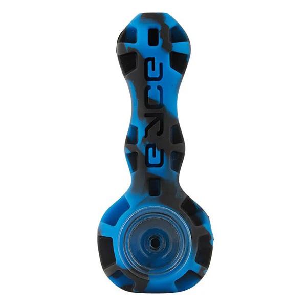 Eyce Indestructible Silicone Spoon Pipe - Color:Diamond Blue