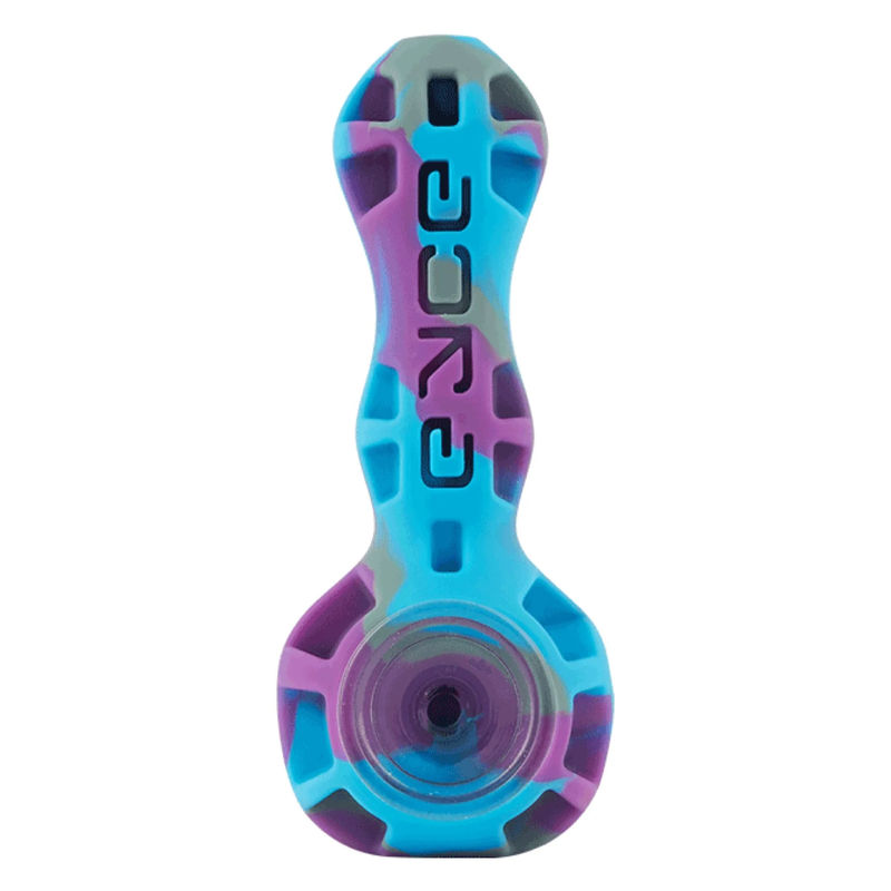 Eyce Indestructible Silicone Spoon Pipe - Color:Mermaid Purple