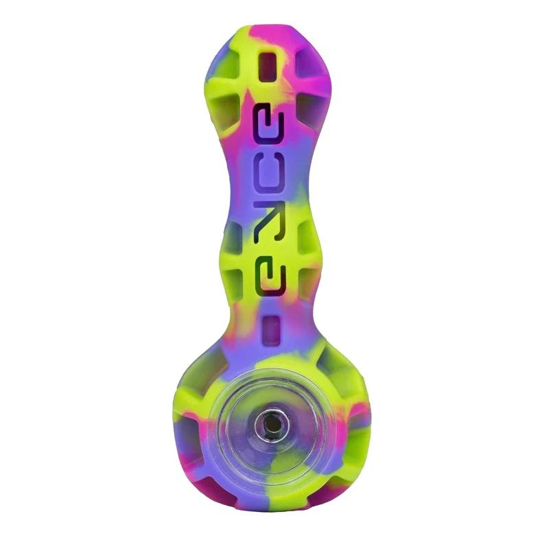 Eyce Indestructible Silicone Spoon Pipe - Color:Cotton Candy