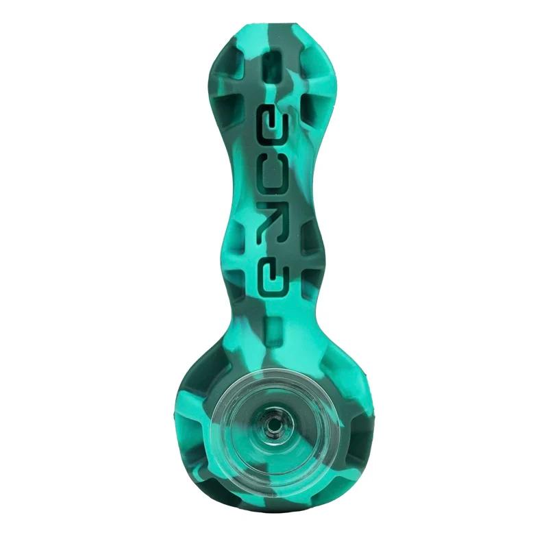 Eyce Indestructible Silicone Spoon Pipe - Color:Everglade