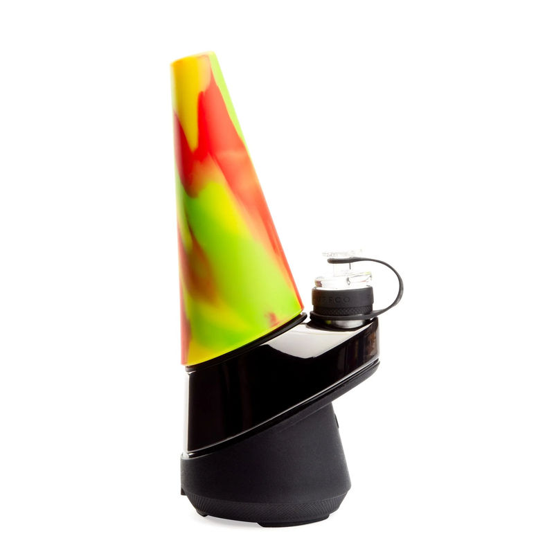 Eyce x Puffco Peak Silicone Attachment - Color:Rasta