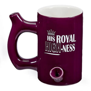 Roast & Toast Large Ceramic Coffee Mug Pipe - Color:His Royal Highness