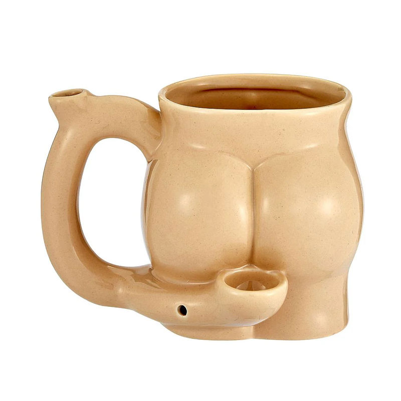 Roast & Toast Anatomy Themed Mug Pipe - Design:Butt