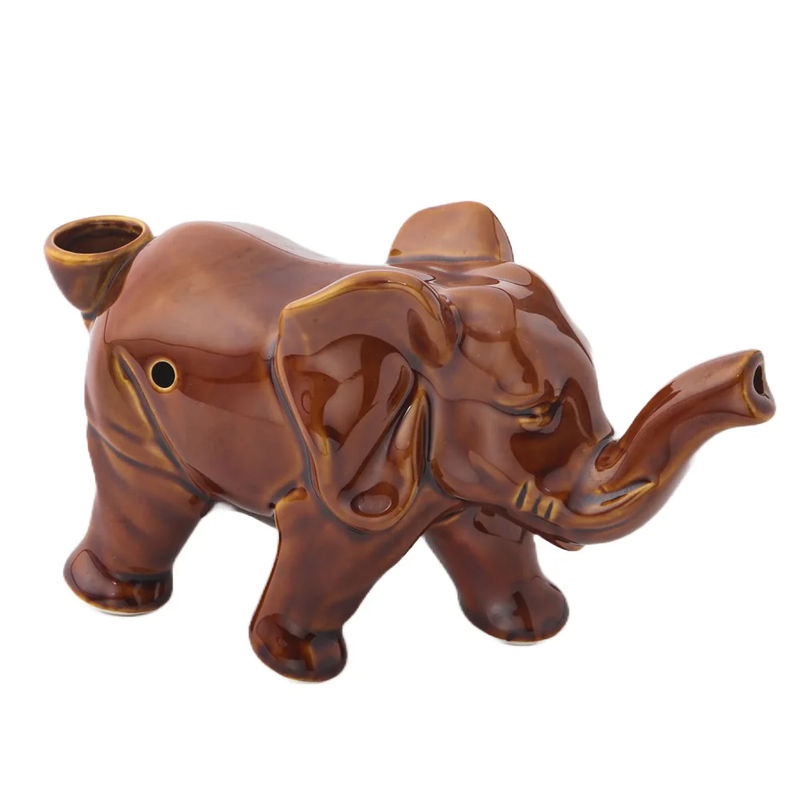 Roast & Toast Animal Themed Hand Pipe - Design:Sienna Elephant Pipe