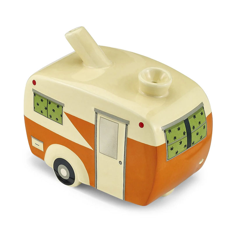 Roast & Toast Vehicle Themed Hand Pipe - Design:Camper Pipe