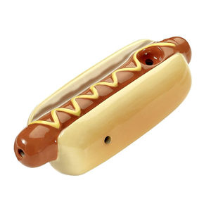 Roast & Toast Food Themed Hand Pipe - Design:Hot Dog Pipe