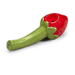 Roast & Toast Food Themed Hand Pipe - Design:Strawberry Mini Pipe