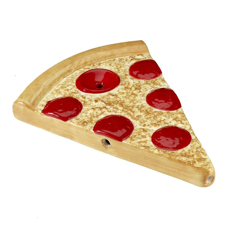 Roast & Toast Food Themed Hand Pipe - Design:Pizza Pipe