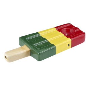Roast & Toast Food Themed Hand Pipe - Design:Rasta Ice Pop