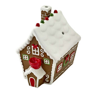 Roast & Toast Holiday Themed Hand Pipe - Design:Gingerbread House Pipe