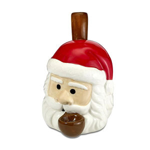 Roast & Toast Holiday Themed Hand Pipe - Design:Santa Pipe