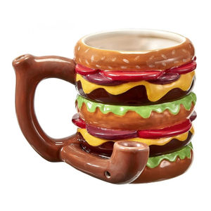 Roast & Toast Food Themed Mug Pipe - Design:Cheeseburger