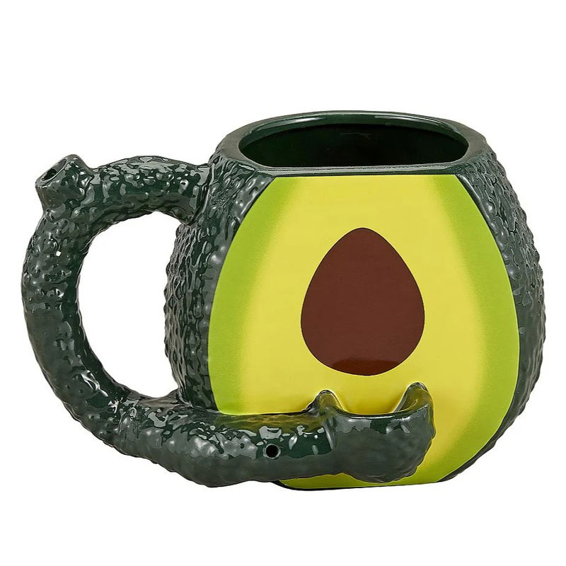 Roast & Toast Food Themed Mug Pipe - Design:Avocado