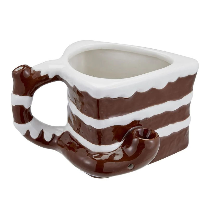 Roast & Toast Food Themed Mug Pipe - Design:Cake