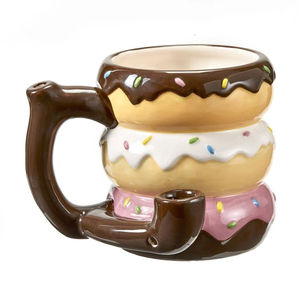 Roast & Toast Food Themed Mug Pipe - Design:Donuts