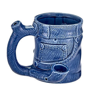 Roast & Toast Novelty Mug Pipe - Design:Denim Jeans