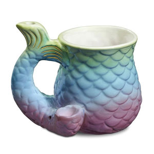 Roast & Toast Novelty Mug Pipe - Design:Mermaid Tail