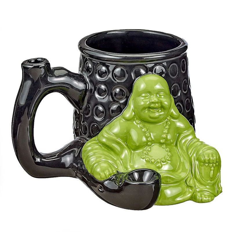 Roast & Toast Novelty Mug Pipe - Design:Buddha