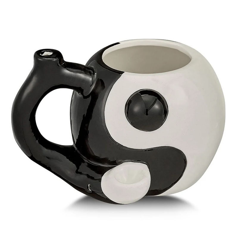 Roast & Toast Novelty Mug Pipe - Design:Yin Yang