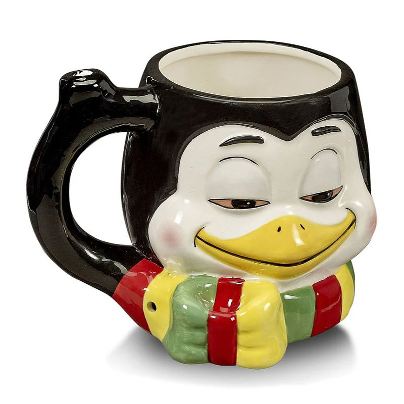 Roast & Toast Animal Themed Mug Pipe - Design:Stoned Penguin