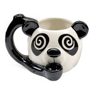Roast & Toast Animal Themed Mug Pipe - Design:Buzzed Panda