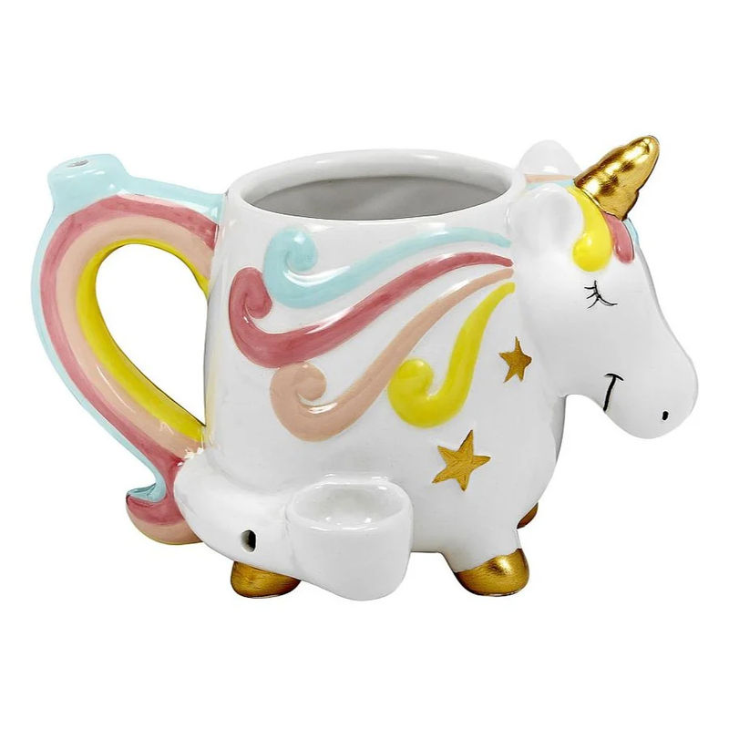 Roast & Toast Animal Themed Mug Pipe - Design:Magical Unicorn