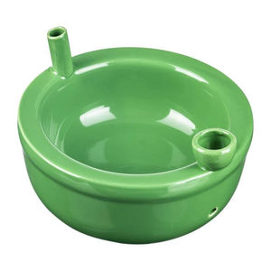 Roast & Toast Cereal Bowl Pipe - Color:Green