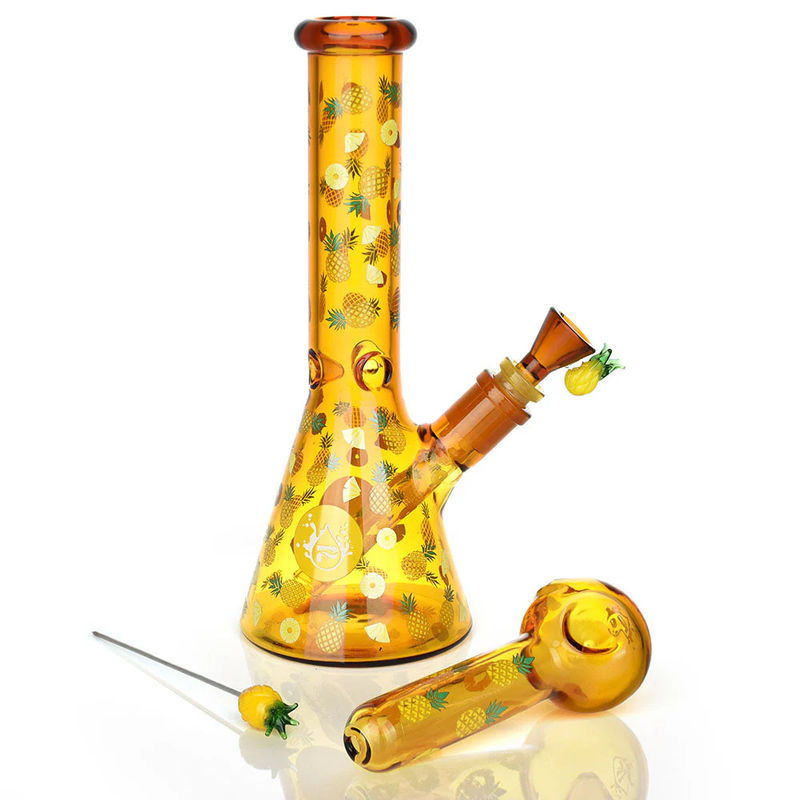 Pulsar Fruit Series Herb Pipe Duo - Style:Pineapple Express