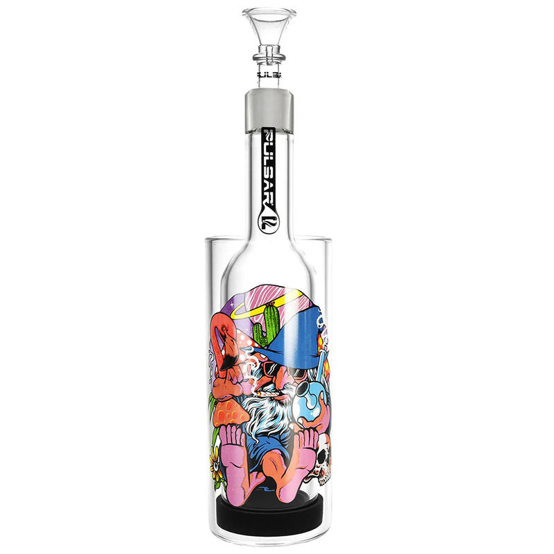 Pulsar Gravity Bong - Style:Flamingo Wizard