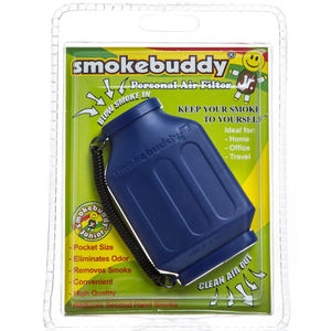 Smoke Buddy Junior Sploof Air Filter - Color:Blue