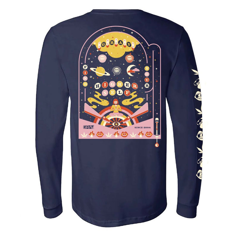 Grav® Pinball Wizard 420 Long-Sleeved Shirt - Size:Large