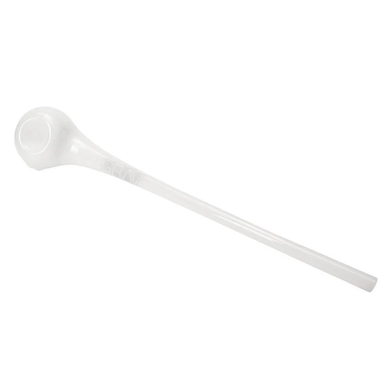Grav® 10” Gandalf Hand Pipe - Color:White