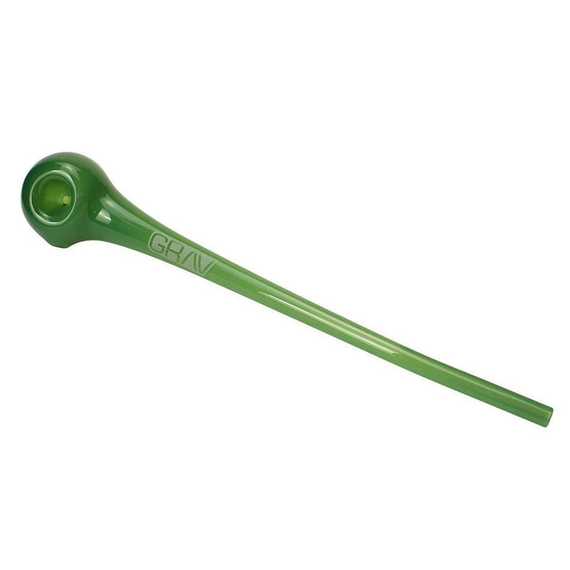 Grav® 10” Gandalf Hand Pipe - Color:Jade Green