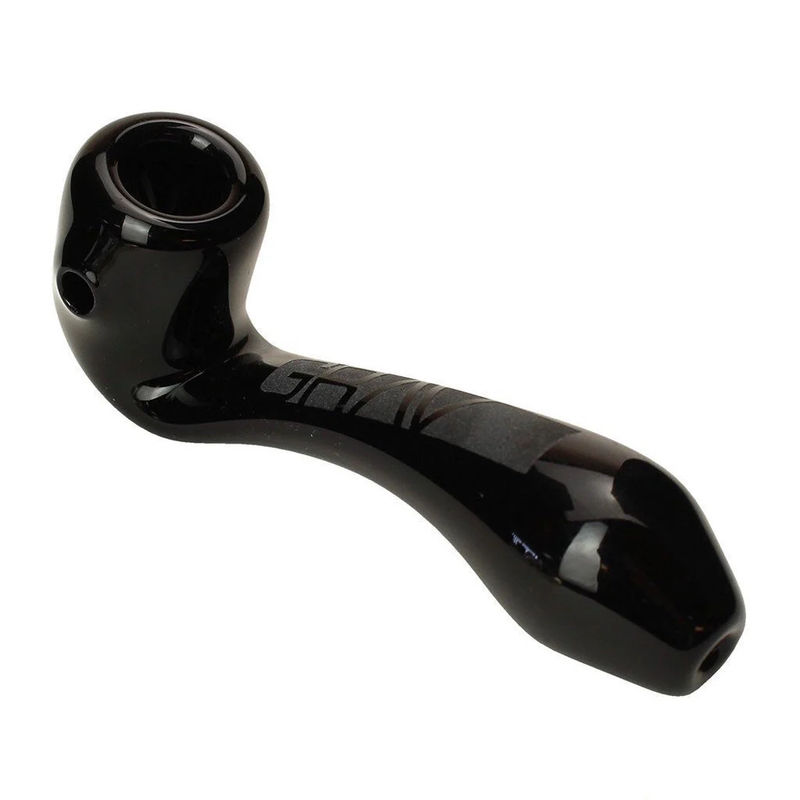Grav® 4” Mini Classic Sherlock Hand Pipe - Color:Black