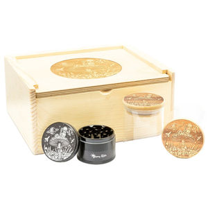 Green Star Stash Box Set - Style:Alien - Grinder Color:Black