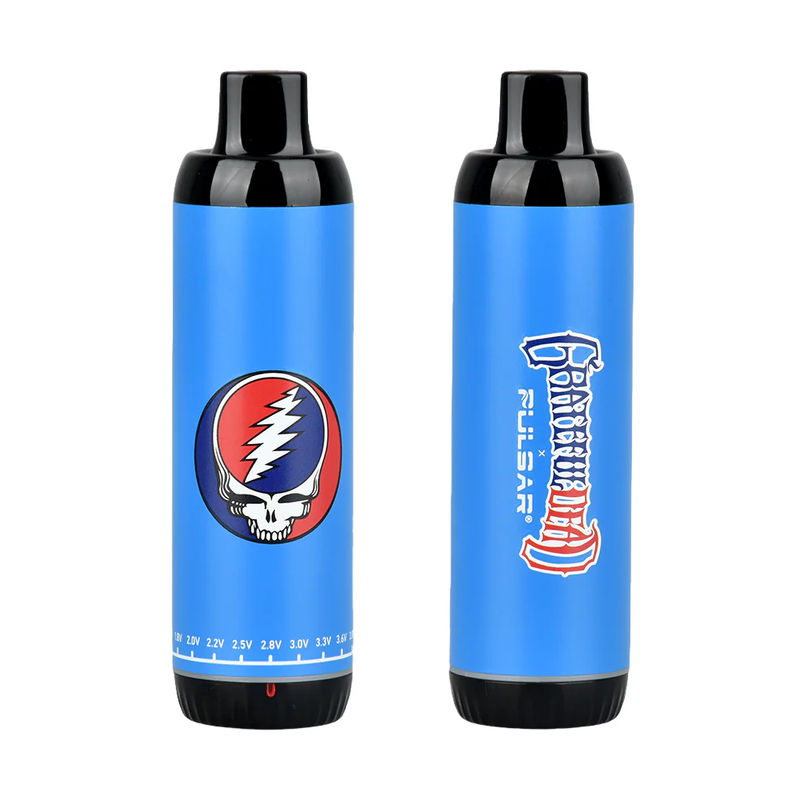 Pulsar 510 DL 3.0 Twist Auto-Draw Vape Pen ? - Color:Grateful Dead Steal Your Face